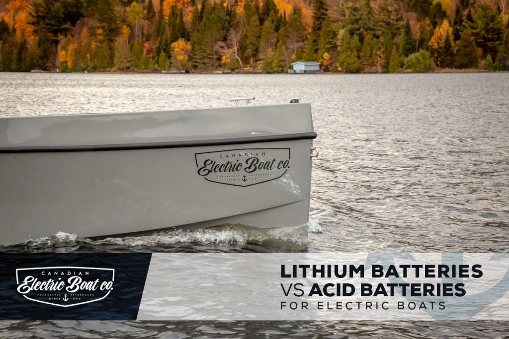 Lithium Batteries Vs Acid Batteries For Electric Boats - Vision Marine ...