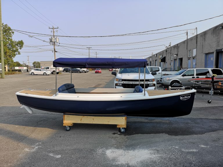 Quietude 156, electric boat, vision marine technology, lake boat