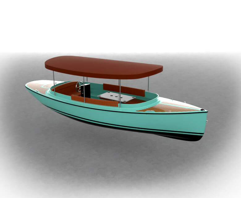 2022 FANTAIL 217 | TURQUOISE & OCHRE