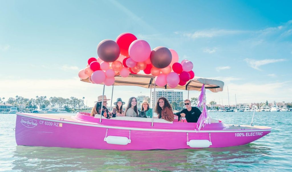 pink-electric-boat-vision-electric rental