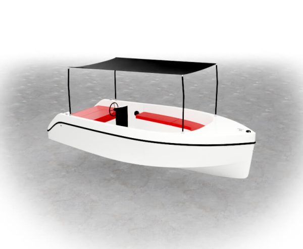 Volt 180 White and Red Vision Marine