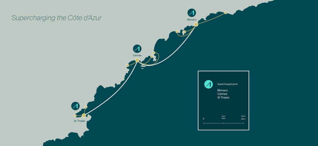 marine charging network europe