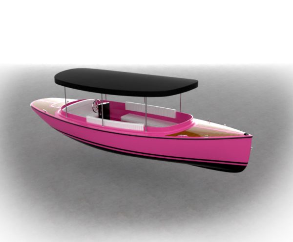 2018 Fantail 217 Pink & Pink Electric Boat
