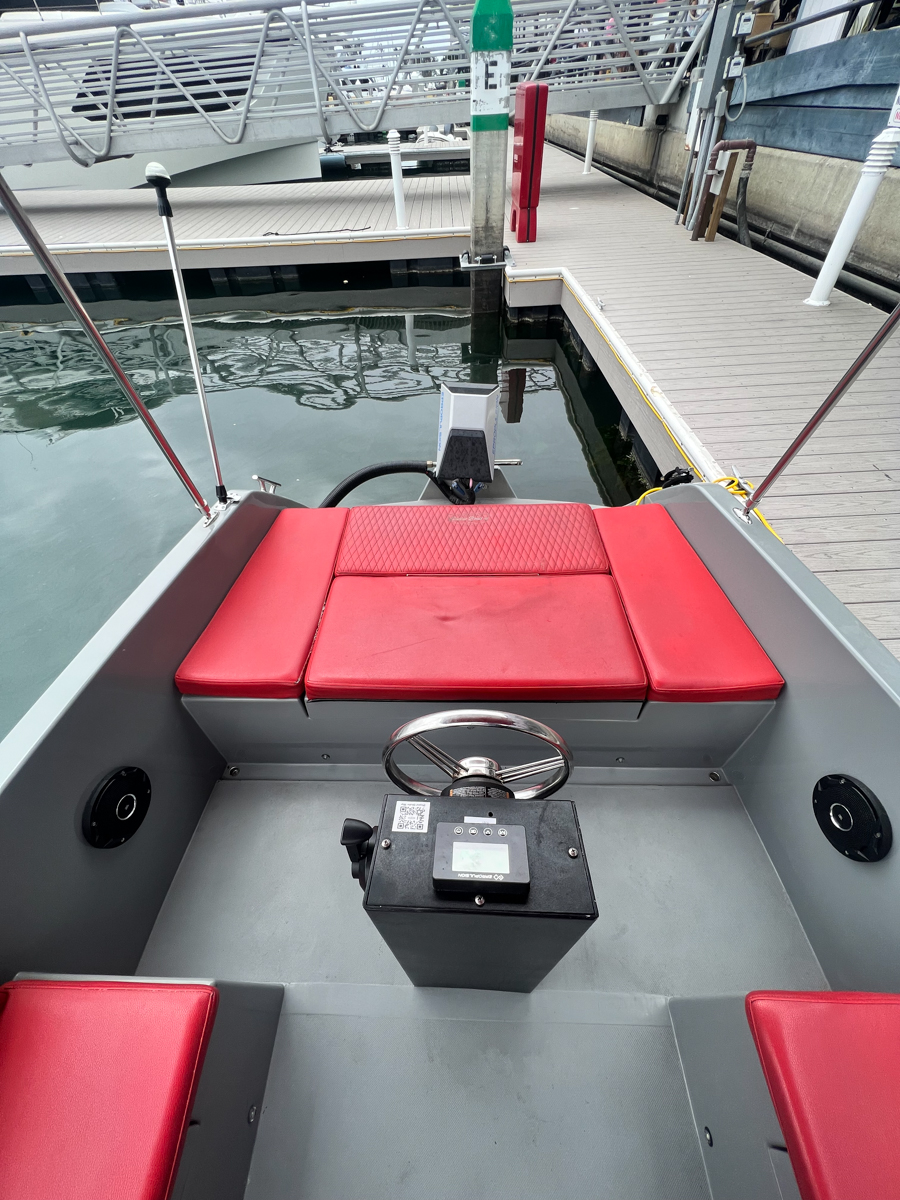 Volt 180 2019 Grey Red Electric boat