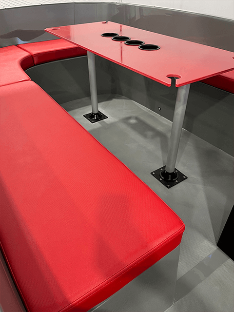 2023 Volt 180 Grey Red Electric Boat