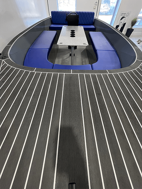 2023 VOLT 180 | LIGHT GREY AND ROYAL BLUE
