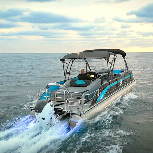 Massimo V30 Pontoon -Vision Marine technologies